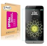 [2-Pack] LG G5 /H850 H840 Glass Screen Protector,SPO4u LG G5 /H850 H840 Screen Protector Tempered Glass-Transparent -0.25mm Screen Protection HD Ultra Clear
