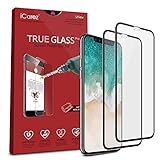 iCarez [Full Coverage Tempered Glass Screen Protector for iPhone 11 Pro iPhone X/Xs 5.8-Inch (Case Friendly) Easy Install [2 Pack 0.3MM 9H 2.5D]