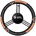 Fremont Die NFL Chicago Bears Leather Steering Wheel Cover, Fits Most Steering Wheels, Black/Team Colors