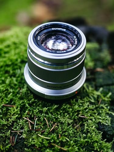 Olympus M.Zuiko Digital 45mm F1.8 Micro Four Thirds, Bright Lens Compatible with OM SYSTEM and Pansonic Mirrorless Cameras, Quick Focus, Ideal for Portraits, Silver,