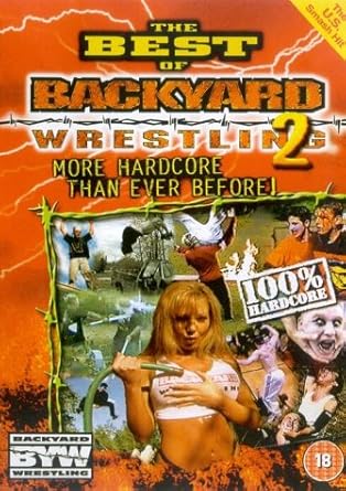 Best Of Backyard Wrestling More Hardcore Than Before Dvd Amazon