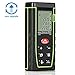 TopOne Advanced Laser Measure, 131 Feet Laser Tape Measure with Pythagorean Mode, Measure Distance Area, Volume Calculation, Battery Included, Self Calibration Upgarded Version (Green)
