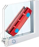 Tyroler Bright Tools The Glider D-2 Magnetic Window Cleaner for Double Glazed Windows Fits 0.3"-0.7" Window Thickness. Glass Cleaner