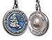 The Christian Mint, LLC St. Francis of Assisi Enameled Pet Medal with Capsule of Assisi Soil (Blue)