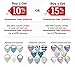 Baby Bandana Drool Bibs – 6 Pack Gift Set for Boys & Girls, Organic Cotton, 3 Snaps To Fit All Neck Sizes, Soft, Extra Absorbent, Easy To Clean, Unisex, Perfect Baby Shower Gift Set