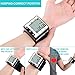 Automatic Wrist Blood Pressure Monitor Watch - Lovia Digital Home Blood Pressure Meter - Manual Blood Pressure Cuff - Clinically Accurate & Fast Reading, 2x120- Reading Memory,Large LCD Display,Black