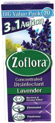 Zoflora RY07291 Disinfectant, 500 mL, Lavender