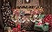 ETERAMUS Christmas Stockings Set of 3,18 inch Large Plush Character 3D Reindeer Santa Claus Snowman Snowflake Design Hanging Bags, Sock