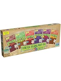 Stretch Island Fruit Leather Variety Pack 48-Count, 0.5-Ounce Package