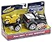 Kid Galaxy Squeezable Pull Back Ford F150 Pick Up Truck with Motorcycle and Trailer. Toddler Wind Up Vehicle Playset