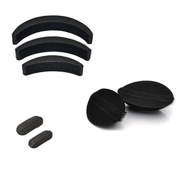 Homeoculture Hair Styling Set, Black (Combo Of 3)