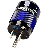 Wattgate 330i Ag-BLUE Silver Plated Edison Connector