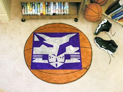 Team Fan Gear Fanmats NYU Basketball Mat Size=27" diameter NCAA School -1833
