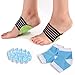 Bitly Plantar Fasciitis, Arch, Heel & Ankle Support Kit, Foot Massager Plantar Fasciitis Sock