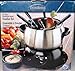 Trudeau Stainless Fondue Set 11 Piece