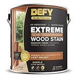 Defy Extreme Wood Stain Light Walnut 1-gallon
