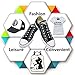 No-Tie Elastic Shoelaces for Kids and Adults - Black & Gray