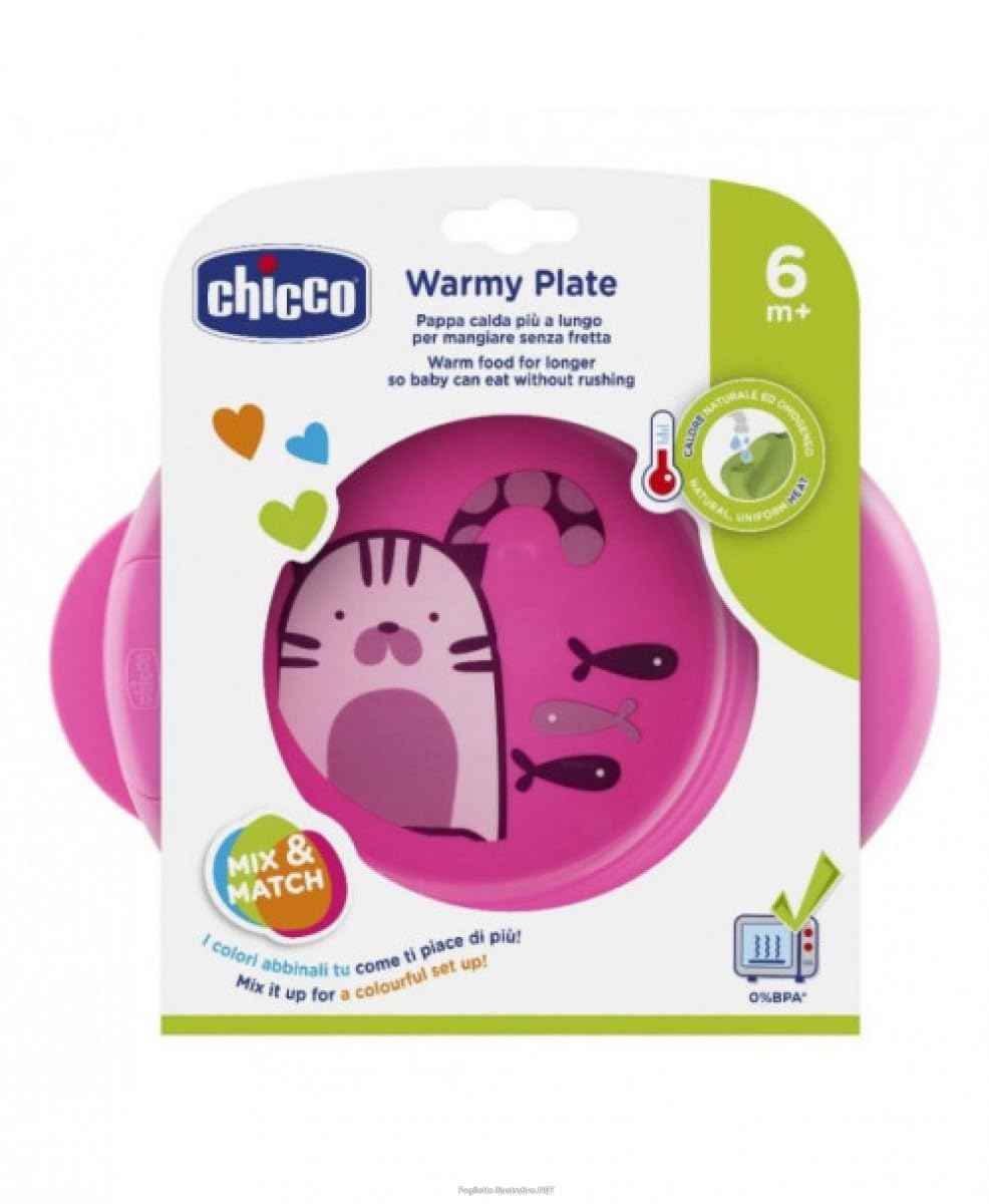 Chicco Warmy Girl 00016000100000 Warming Plate 6 Months + Pink