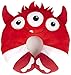 Nuby Travel Pillow for Kids, Kids Travel Pillow, Neck Support Pillow, Pillow for Kids, Toddler Car Seat Pillow, Baby Head Support, Child Travel, Kids Neck, Red Monster