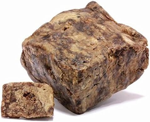 Raw African Black Soap Bar - 1 to 10 lbs Various Size by Sheanefit (African Black Soap, 1lbs)