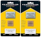 Sanford 2-PACK - Prismacolor Premier Eraser Set - Kneaded, ArtGum and Plastic Erasers, Set of 3
