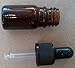 Best Essential Oil Amber Glass Bottles 5ml (1/6 fl oz) bottles w/Glass dropper/Plastic Screw Cap/Silicon bulb - Small Glassware - Oil Mixing/Get one drop, Great Labware Jars, Pharmaceuticals, Great Essential Oil Set For Travel - , Diabetic Uses, Many uses for Leak Proof Essential Oil Storage - High Quality BPA free Glass - Best Money Back Guarantee - No Questions asked