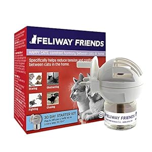Feliway-Friends-30-Day-Starter-Kit-Diffuser-and-Refill-48-ml Feliway Friends 30 Day Starter Kit Diffuser, 48 ml,White