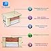 Ziz Home Blankets Clothes Storage Bag Closet Organization | Linen Blanket Storage Sweater Storage Duvet Storage Bags Clear Transparent Window (1)