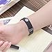 Greeninsync Compatible with Fit Bit Alta Bands,Replacement for Fit Bit Alta Band Large Accessory Bands for Fit Bit Alta/Fit Bit Alta HR/Fit Bit Ace Wristbands with Ultrathin Fastener (Black)