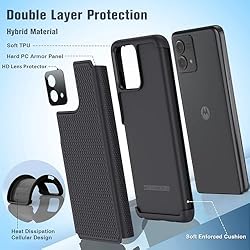 FNTCASE for Motorola Phone Case: Dual Layer