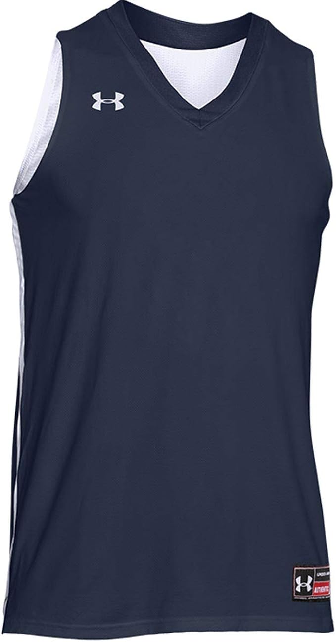 Under Armour Men's Drop Step Reversible Basketball Jersey, Jerseys