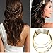 imixlot Chic Hair Cuff Pin Head Band Chains 2 Combs Tassels Fringes Hairband for Women Lady