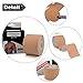 Tohero Kinesiology Tape Recovery and Muscle Injury Prevention, Waterproof Sports Tape 5M for Athletes (Complexion)