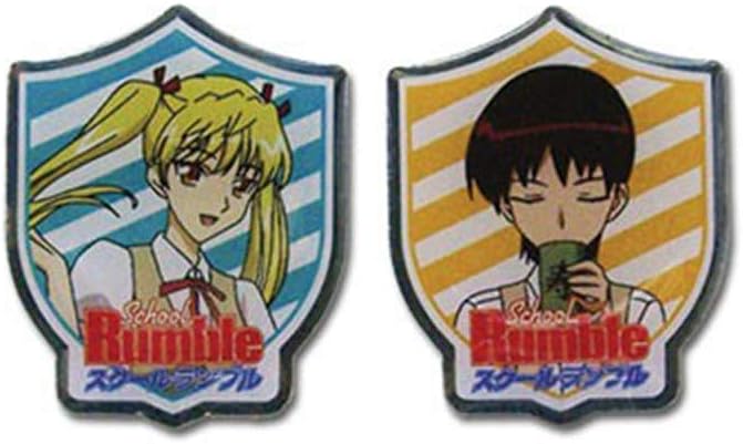 Eri & Akira Metal Pin Set