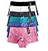 Mamia Sexy Cotton Sheer Lace Hiphugging Boy Short Panties 6pk or 12pk