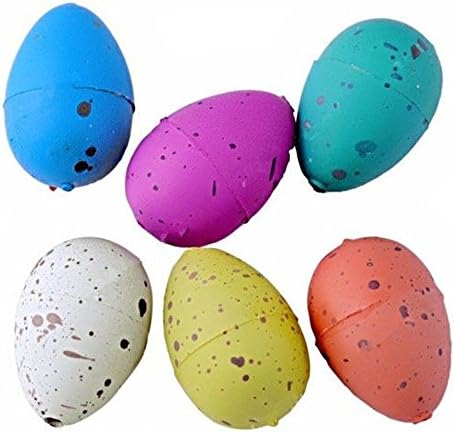 Generic 6Pcs Kid Gift Inflatable Add Water Magic Children Toy Hatching Dinosaur Eggs (1)