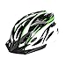Crazy Mars  Ultralight Stable Road/Mountain Mens/Womens Bike Helmet, Green/Black/White