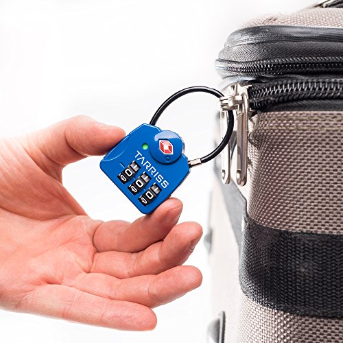 Tarriss TSA Luggage Lock with SearchAlert Indicator Extra Large