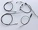 Auto-Moto Throttle Cable For YAMAHA PW50 Cables Set Front + Rear Brake + Throttle + Choke Y-ZING PEEWEE 50