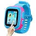 Game Smart Watch Of Kids, Girls Watch With Game,Kids Smartwatch With Game Wrist Watch Education Toys Boys Girls Gifts (Blue Joint Pink)