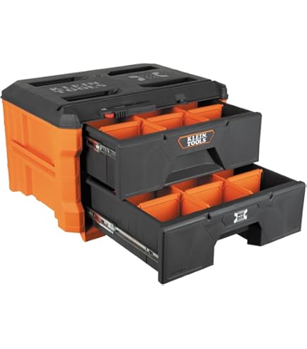 Klein Tools 54821MB MODbox Organizador de caixa de ferramentas com