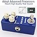 MOSKY Analog Delay Guitar Effect Pedal True Bypass Deep Blue Delay Mini Size Effects Pedal for Eletric Guitar Musical Instrument
