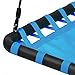 Best Choice Products 40x30in Kids Outdoor Large Heavy-Duty Mat Platform Tree Spinning Swing w/Rope, Metal Loops - Blue