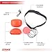 StrikeGuru Boxing Reflex Ball, Bonus Step by Step Video Training, Bonus E-Book, Perfect for Reaction, Agility, Punching Speed, Fight Skill and Hand Eye Coordination Training