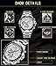 LIGE Watch for Men Dress Sport Fashion Quartz Analog Watch Men Waterproof Stainless Steel Wristwatch with Date Chronograph Luminous