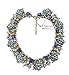 Charm.L Grace Jewelry Vintage Alloy Flowers Collar Necklace Earrings Set