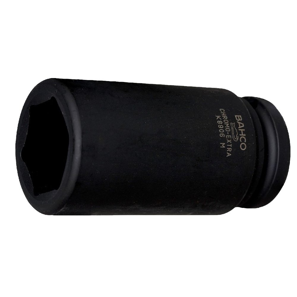 Bahco K9506Z-1.5/8 6 Edge Hexagon Socket, Black, 1 5/8-Inch