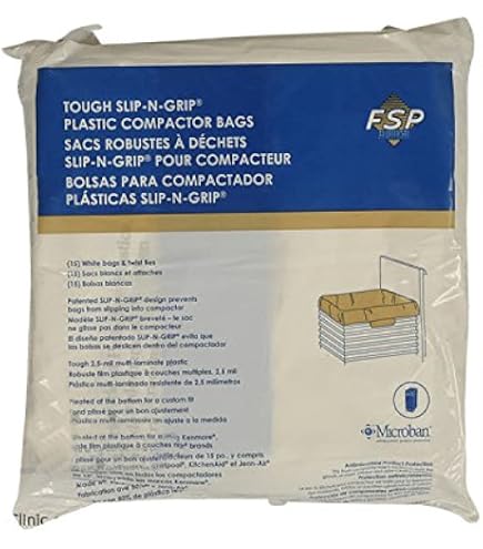 Trash Compactor Bags 15 Inch ForeverPRO Trash Compactor Bags - 15 Pack