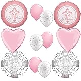Baptism Girl Balloon Decoration Kit