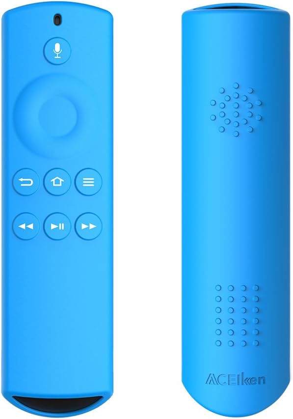ACEIken Case Cover for Alexa Voice Remote for Amazon Fire TV and Fire TV Stick (Blue)